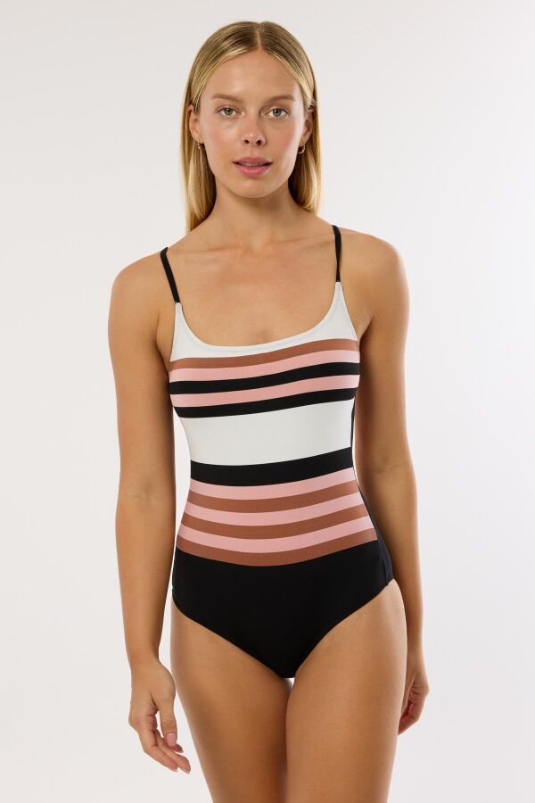 Ayyıldız 4301 Kahverengi Pembe Mayo - 1