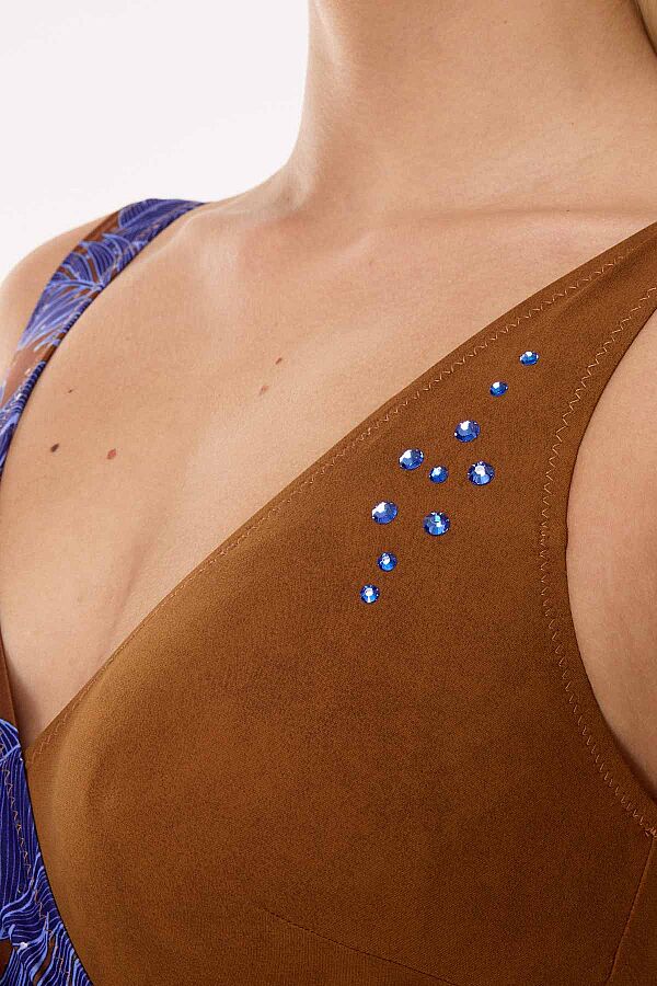 Ayyıldız 4306 Lila Kahverengi Toparlayıcı Kruvaze Mayo - 2