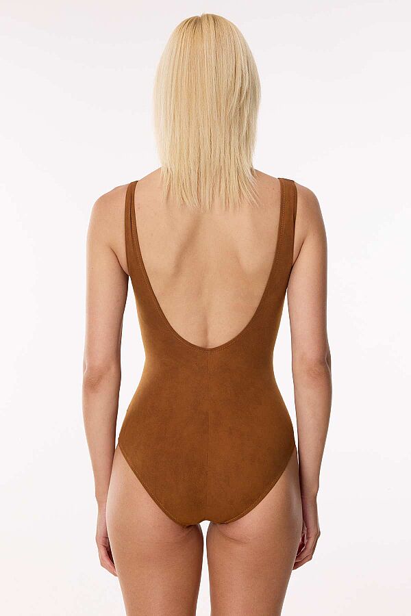 Ayyıldız 4306 Lila Kahverengi Toparlayıcı Kruvaze Mayo - 3