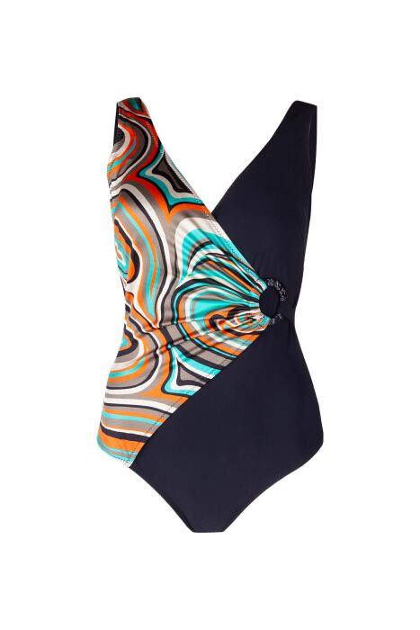 Ayyıldız 4306 Yeşil Desenli Toparlayıcı Mayo - 4