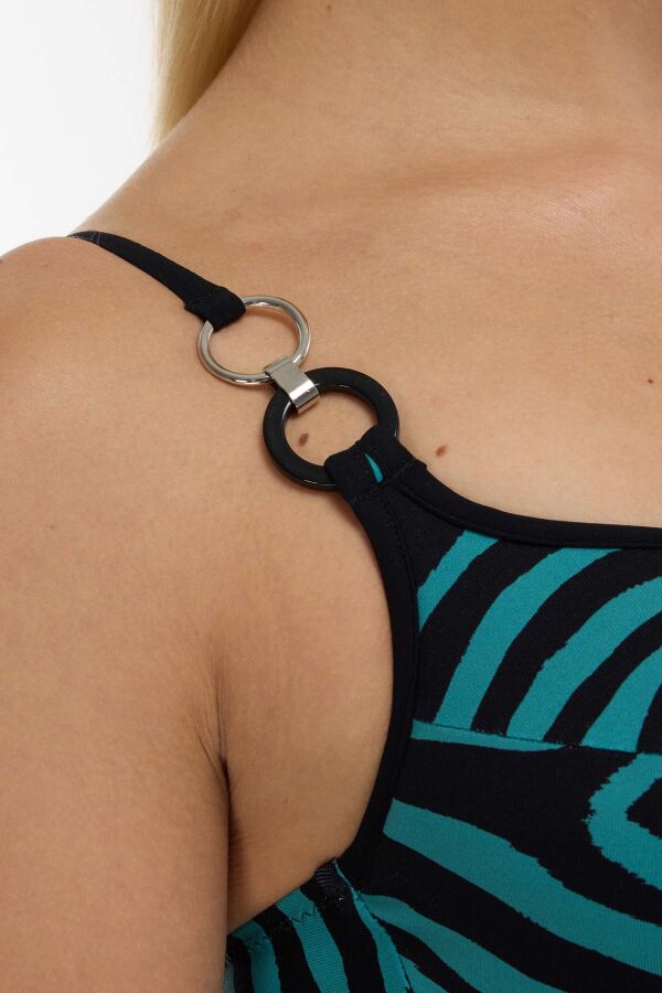 Ayyıldız 4312 Siyah Yeşil Mayo - 2