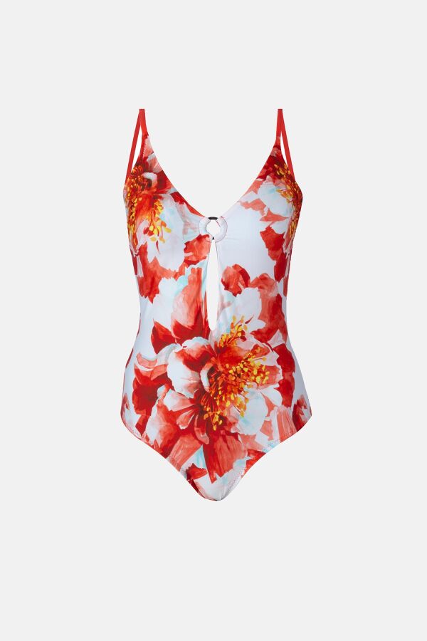 Ayyıldız 4313 Koral Desenli Mayo - 4