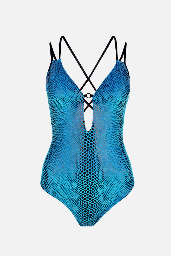 Ayyıldız 4319 Parlak Mavi V Yaka Mayo - 4