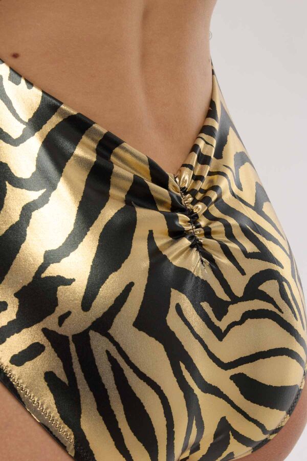 Ayyıldız 4319 Parlak Siyah V Yaka Mayo - 3