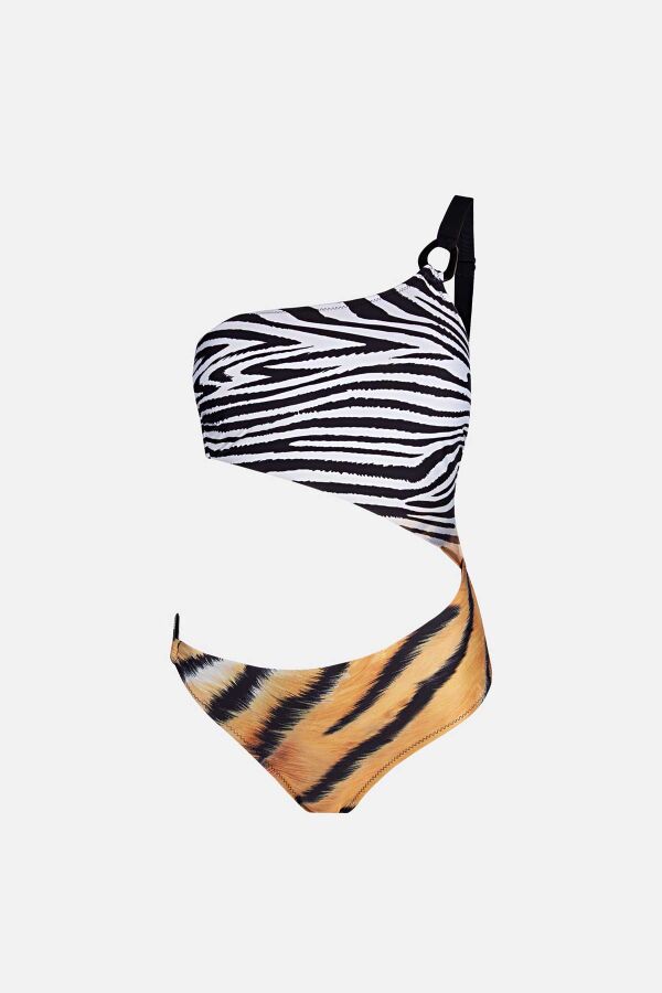 Ayyıldız 4322 Kaplan Desenli Mayokini - 4