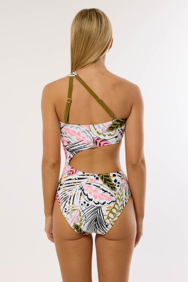 Ayyıldız 4327 Beyaz Desenli Mayokini - 2