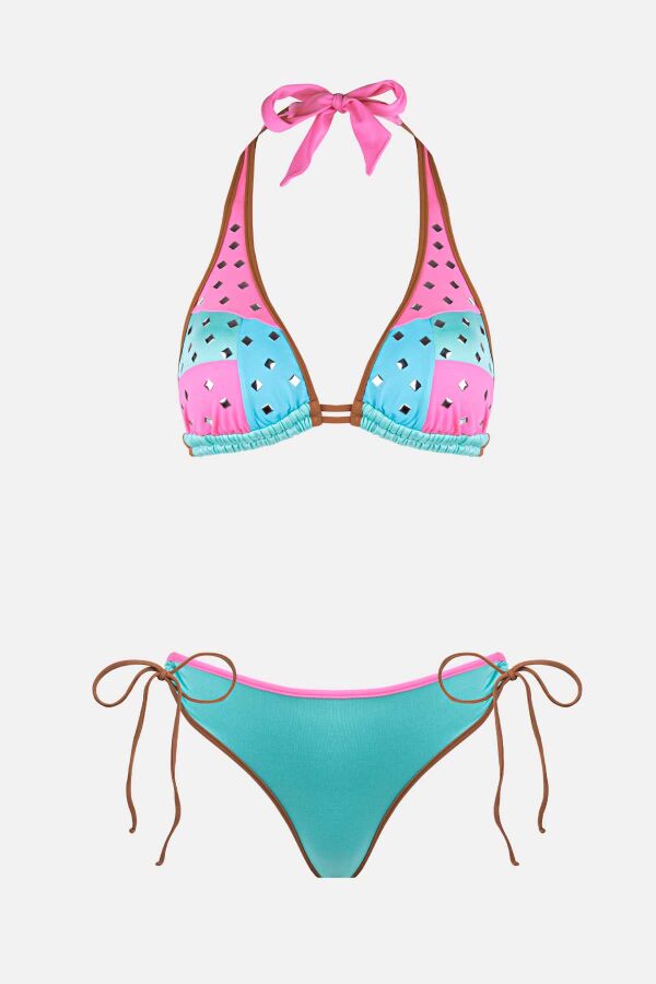 Ayyıldız 4507 Su Yeşili Bikini Takımı - 4