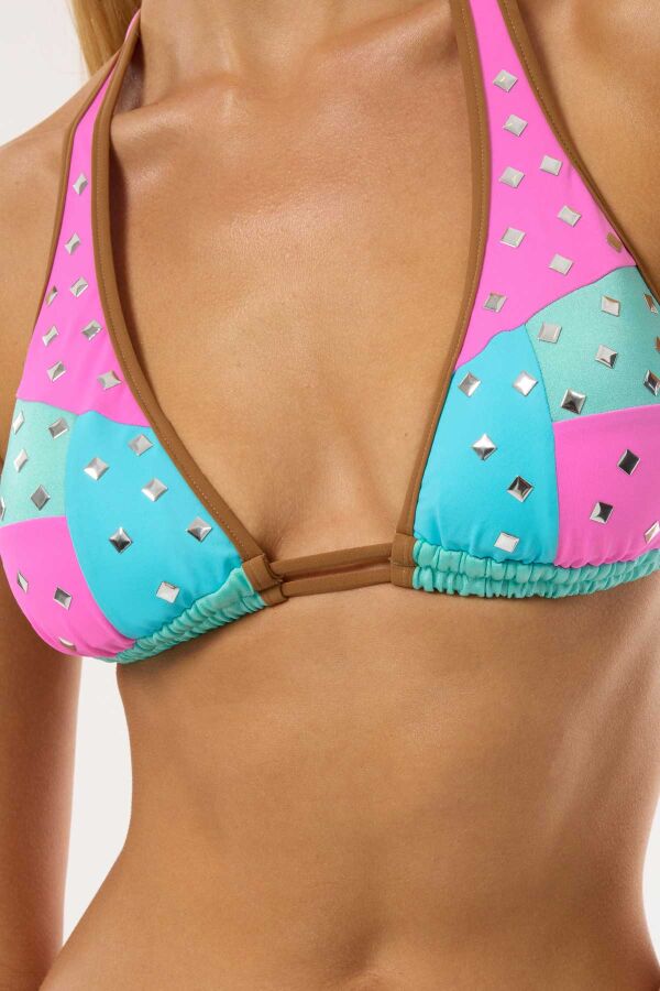 Ayyıldız 4507 Su Yeşili Bikini Takımı - 2