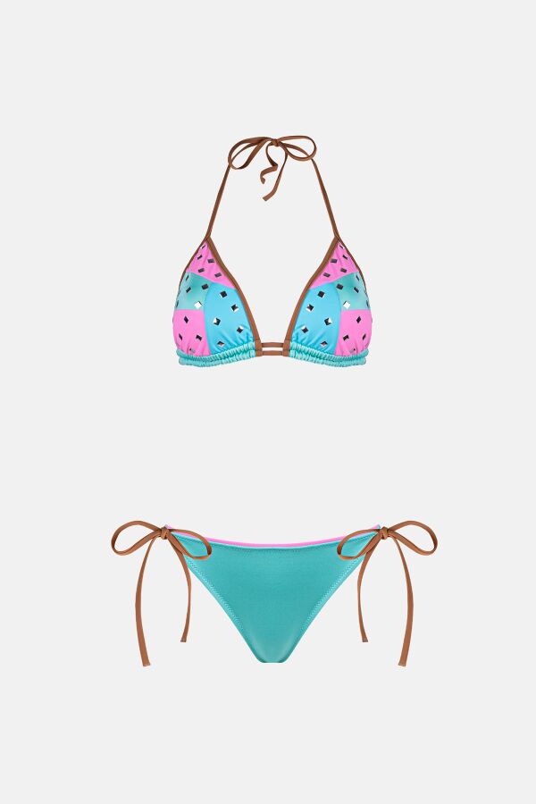 Ayyıldız 4508 Su Yeşili Bikini Takımı - 4