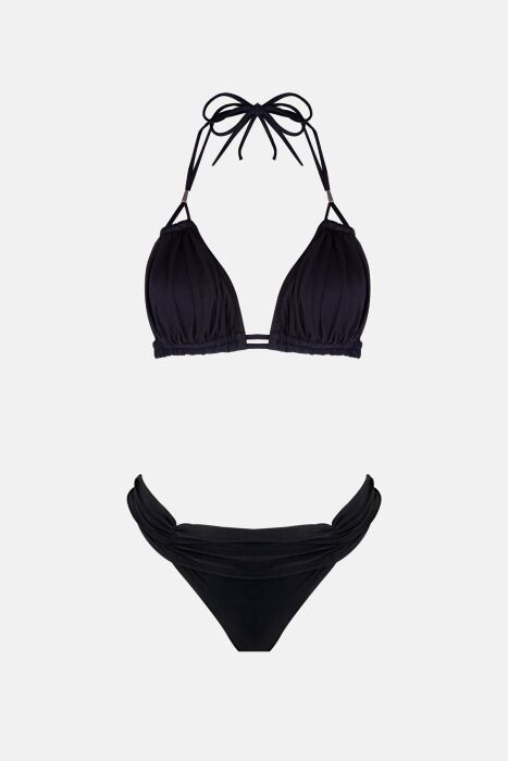 Ayyıldız 4521 Siyah Üçgen Bikini Takımı - 4