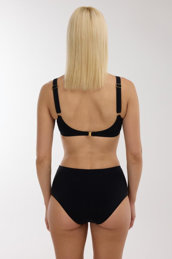 Ayyıldız 4532 Siyah Büyük Beden Bikini Takımı - 3