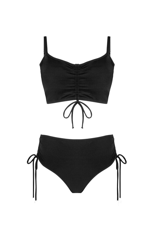 Ayyıldız 4533 Siyah Büyük Beden Bikini Takımı - 5