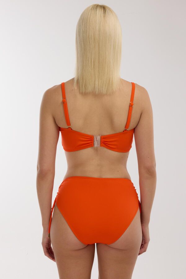 Ayyıldız 4533 Turuncu Büyük Beden Bikini Takımı - 4