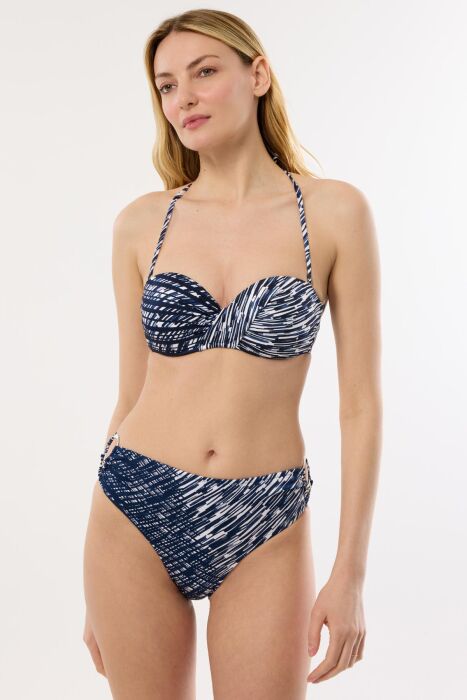 Ayyıldız 4600 Lacivert Straplez Bikini Takımı - 2