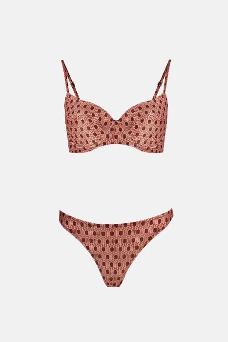 Ayyıldız 4603 Bronz Simli Bikini Takımı - 4