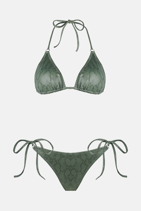 Ayyıldız 4606 Parlak Yeşil Bikini Takımı - 5