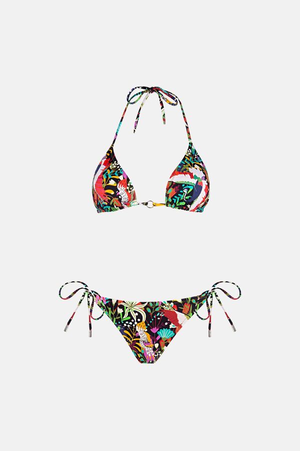 Ayyıldız 4606 Yeşil Desenli Bikini Takımı - 5