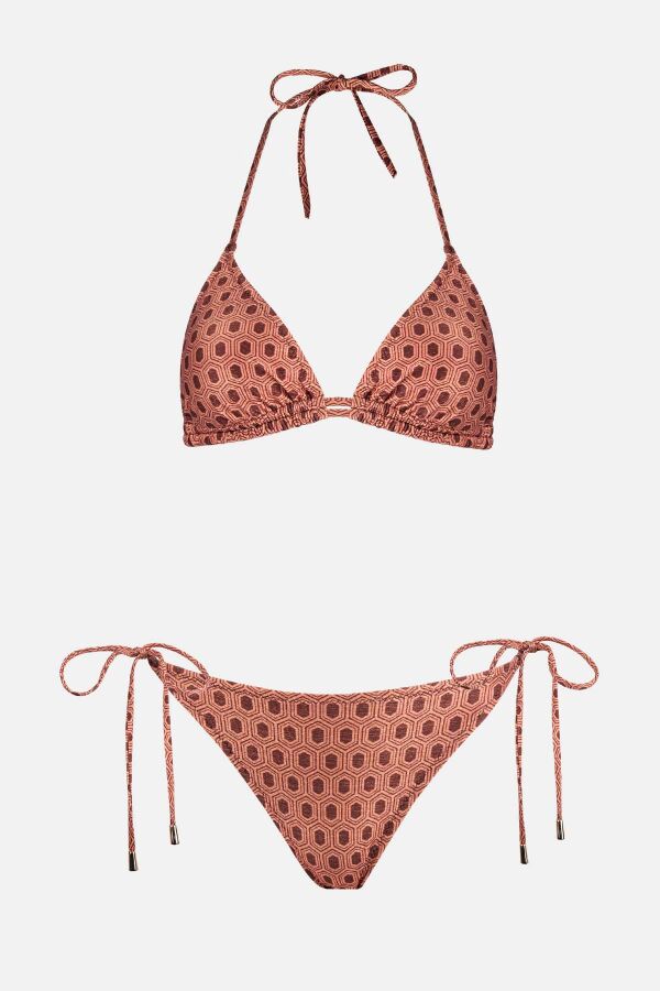 Ayyıldız 4609 Bronz Simli Bikini Takımı - 5