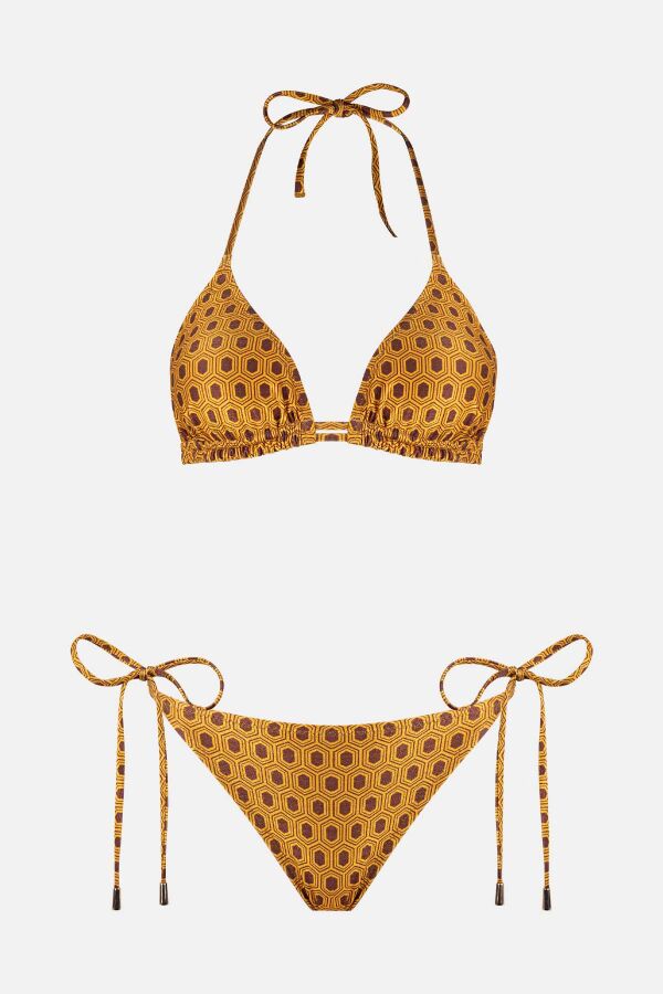 Ayyıldız 4609 Gold Simli Bikini Takımı - 5