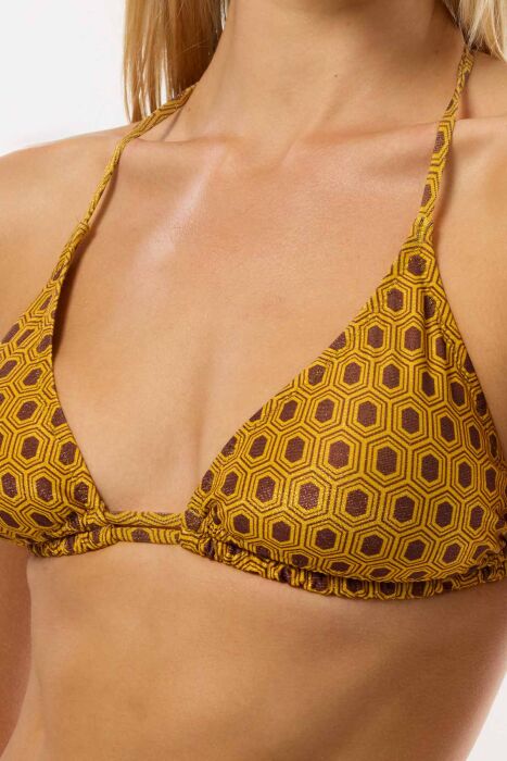 Ayyıldız 4609 Gold Simli Bikini Takımı - 3