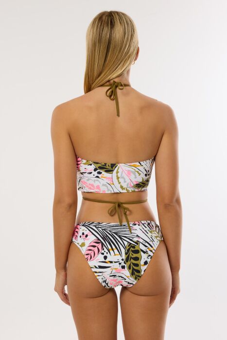 Ayyıldız 4614 Beyaz Bustiyer Bikini Takımı - AYYILDIZ (1)