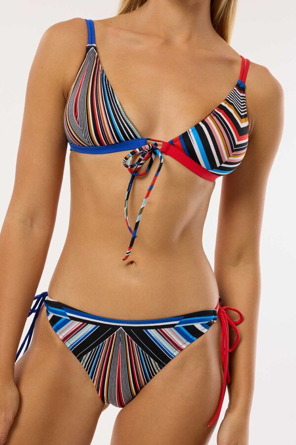 Ayyıldız 4617 Saks Bikini Takımı - 4