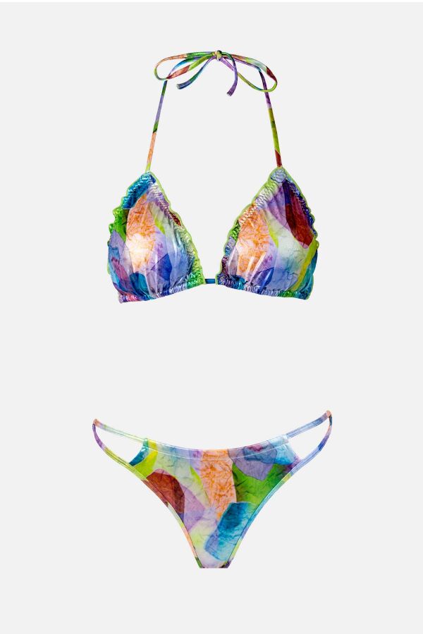 Ayyıldız 4619 Parlak Mavi Bikini Takımı - 4