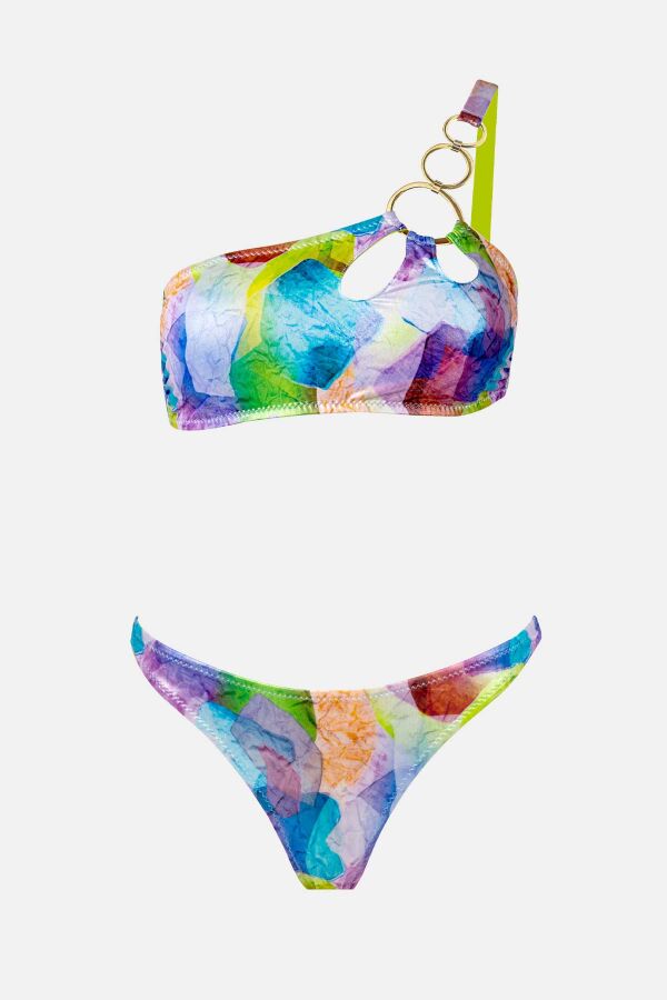 Ayyıldız 4620 Parlak Mavi Bikini Takımı - 4