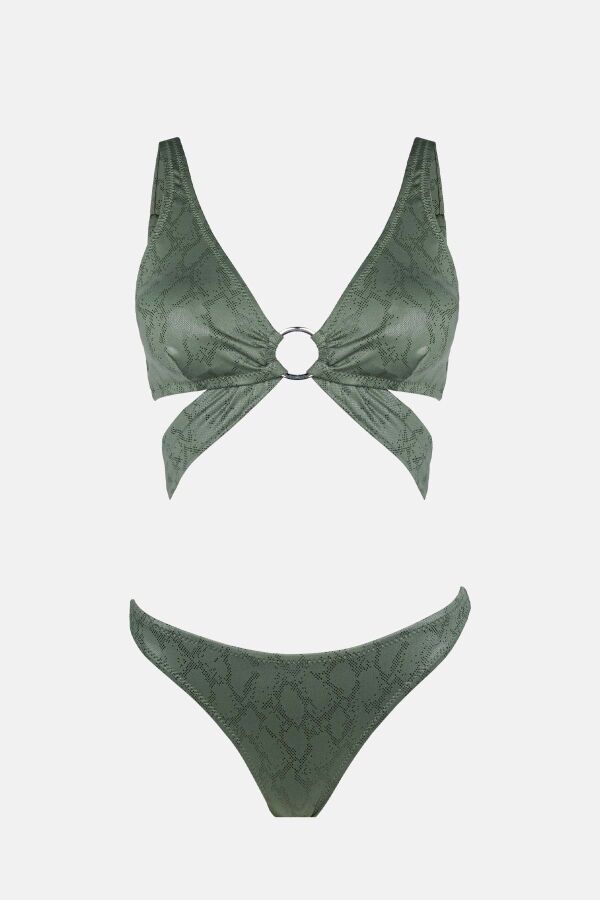 Ayyıldız 4621 Parlak Yeşil Bikini Takımı - 4