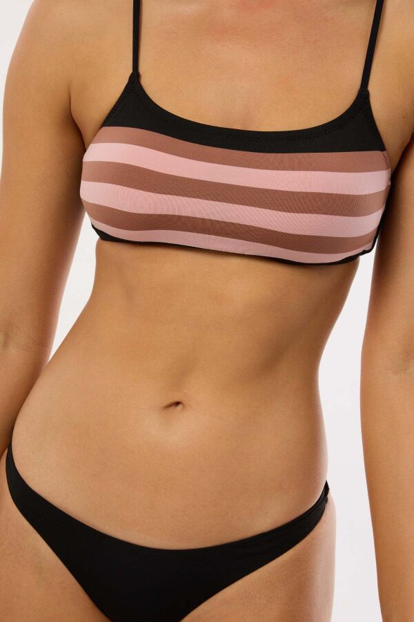 Ayyıldız 4623 Kahverengi Pembe Bikini Takımı - 2