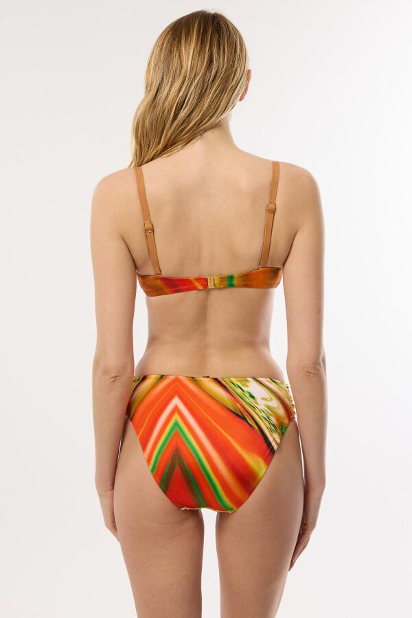 Ayyıldız 4624 Turuncu Kapsız Toparlayıcı Bikini Takımı - 2