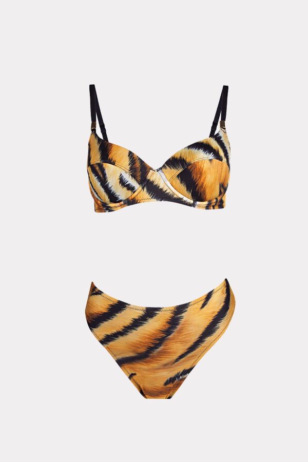 Ayyıldız 4628 Kaplan Desenli Bikini Takımı - 4