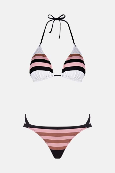 Ayyıldız 4631 Kahverengi Pembe Bikini Takımı - 4