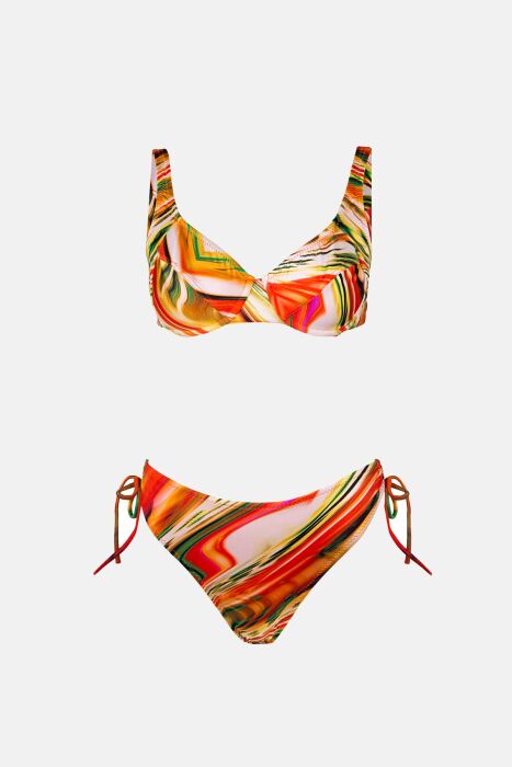Ayyıldız 4639 Turuncu Toparlayıcı Bikini Takımı - 5