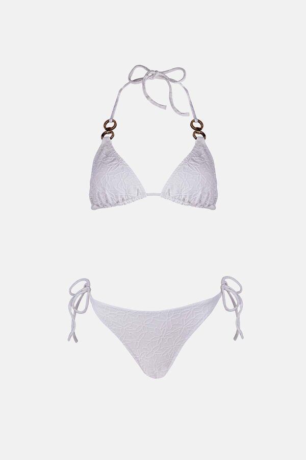 Ayyıldız 4654 Beyaz Bikini Takımı - 6