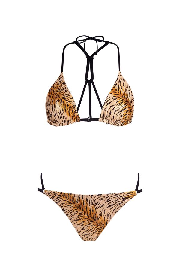 Ayyıldız 4655 Parlak Sarı Bikini Takımı - 7