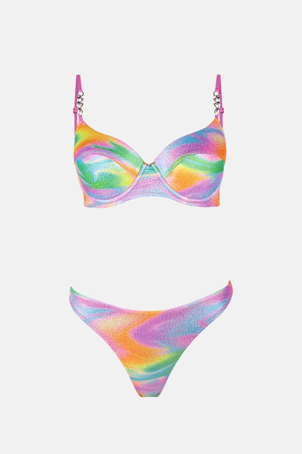 Ayyıldız 4660 Parlak Pembe Bikini Takımı - 4