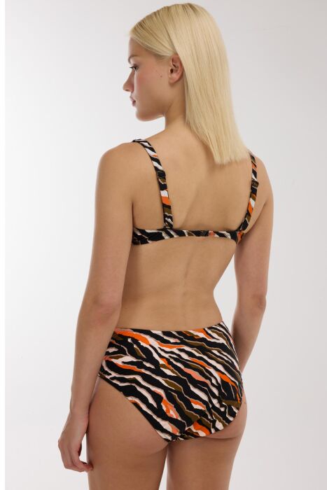 Ayyıldız 4674 Kahverengi Büyük Beden Bikini Takımı - 2