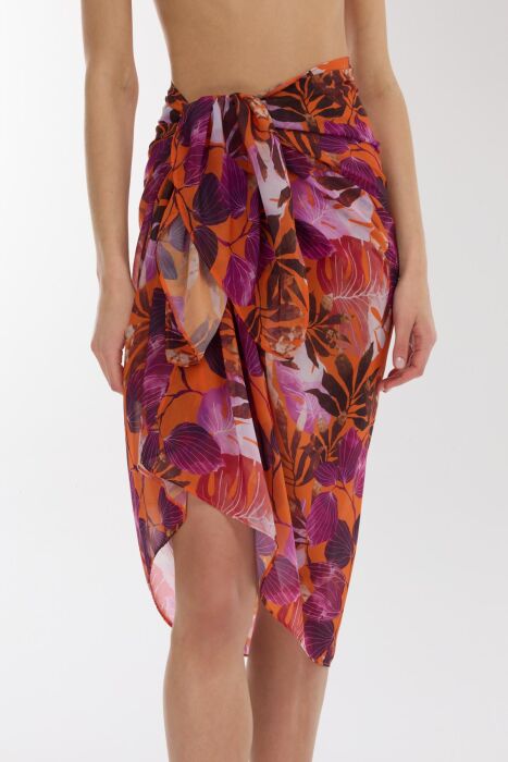 Ayyıldız 4804 Pembe Turuncu Pareo - AYYILDIZ (1)