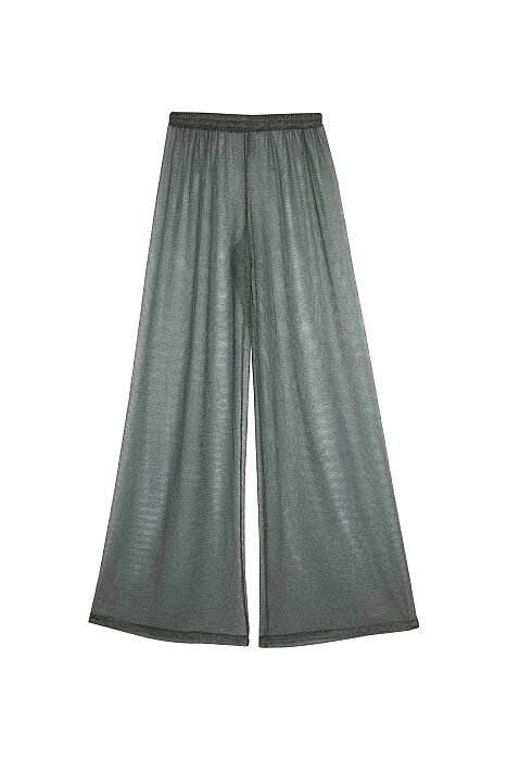 Ayyıldız 4824 Yeşil Simli Plaj Pantolonu - 3