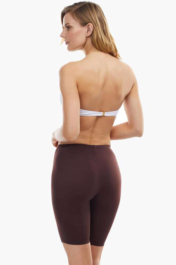 Ayyıldız 48700 Kahverengi Yüzücü Taytı - 2