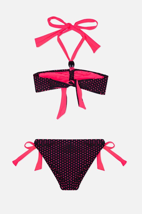 Ayyıldız 4906 Pembe Straplez Kız Çocuk Bikini Takımı - 2