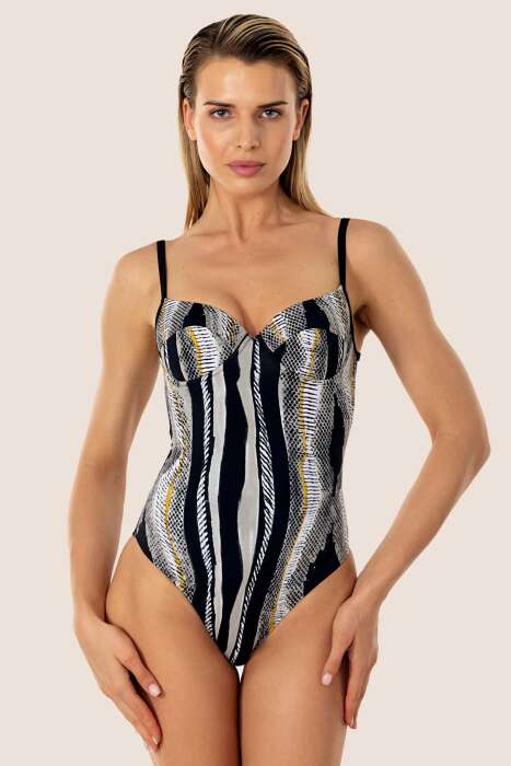 Ayyıldız 49355 Siyah Toparlayıcı Mayo - AYYILDIZ