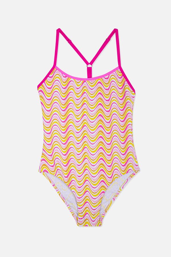 Ayyıldız 4952 Pembe Kız Çocuk Mayo - 1