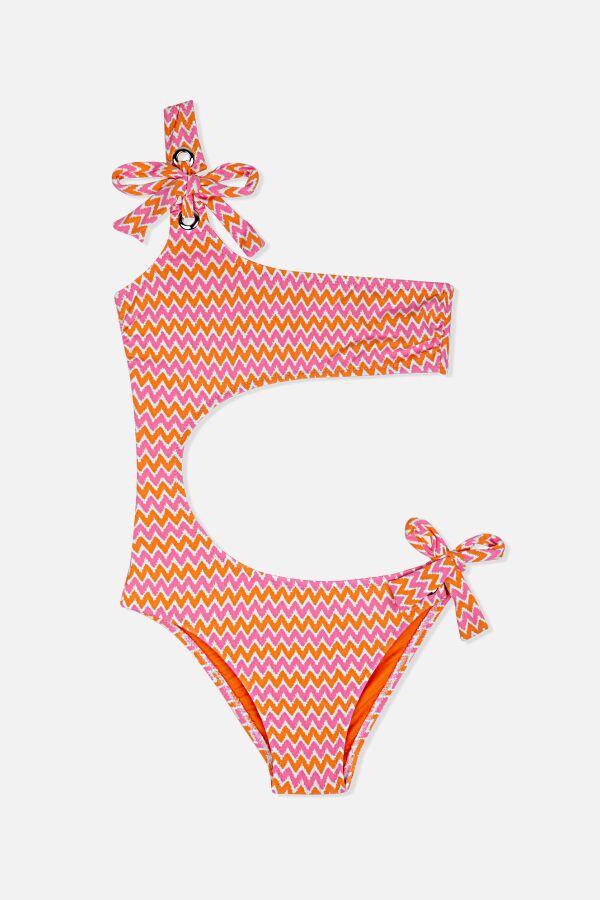 Ayyıldız 4953 Turuncu Kız Çocuk Mayokini - 2