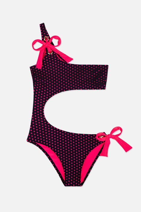 Ayyıldız 4955 Pembe Kız Çocuk Mayokini - AYYILDIZ