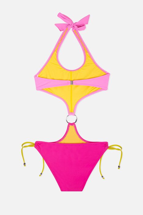 Ayyıldız 4957 Fuşya Kız Çocuk Mayokini - 2
