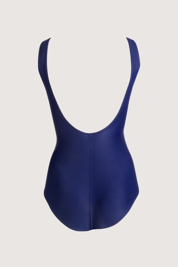 Ayyıldız 49600 Lacivert Desenli Toparlayıcı Mayo - 2