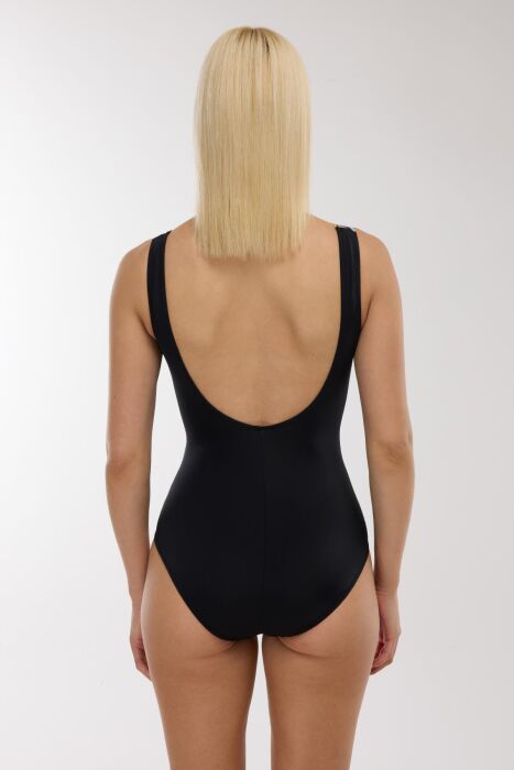 Ayyıldız 49600 Turkuaz Desenli Toparlayıcı Mayo - 3