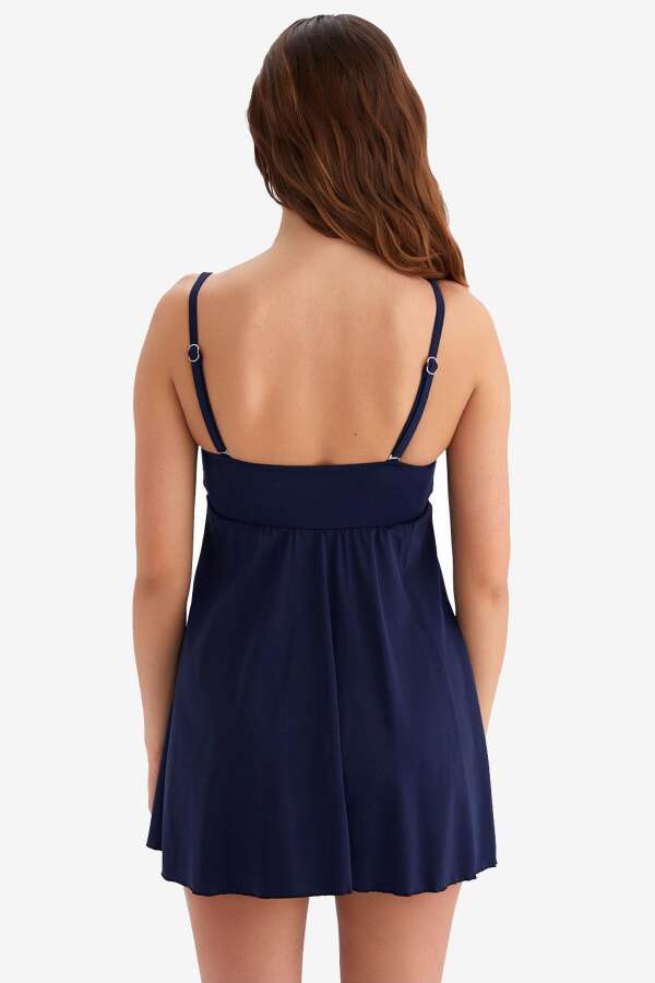 Ayyıldız 49611 Lacivert Etekli Mayo - 2